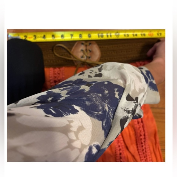 Truth by Republic Wide Leg Pants EUC Size Medium | Boho Prairie Hippie Viscose - Picture 13 of 15